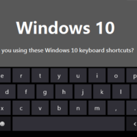 Windows 10 Shortcuts
